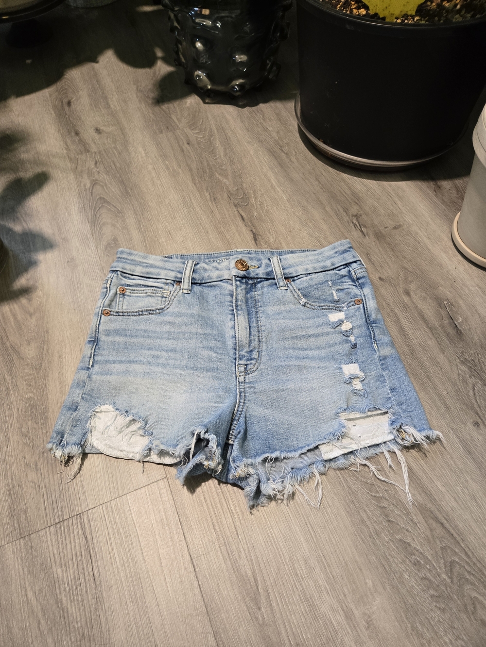 American Eagle Curvy Hi-Rise Shortie